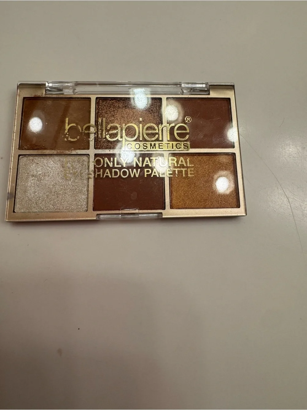 bellapierre Only Natural Eyeshadow Palette — Warm Brown & Gold